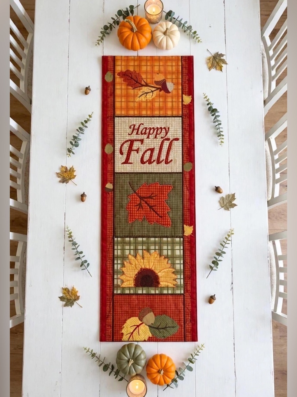Croft & Barrow 36”X 13” Fall Holiday Table Runner pre owned